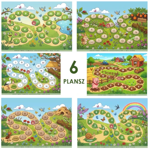 REKLAMA zestawu UNIWERSALNE WIOSENNE GRY LOGOPEDYCZNE.webp